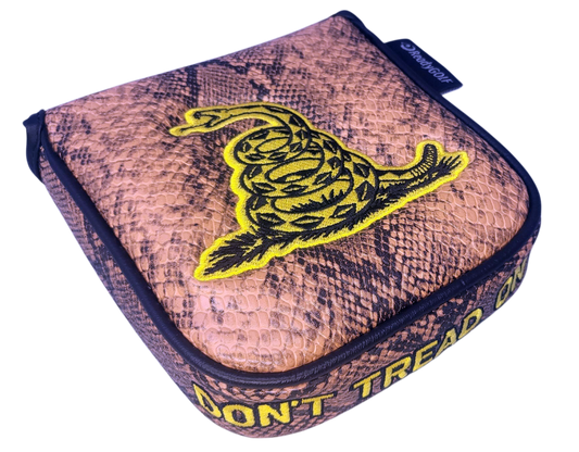 L.A.B. DF2.1 Embroidered Center-Shafted Putter Cover by ReadyGOLF - Don't Tread On Me