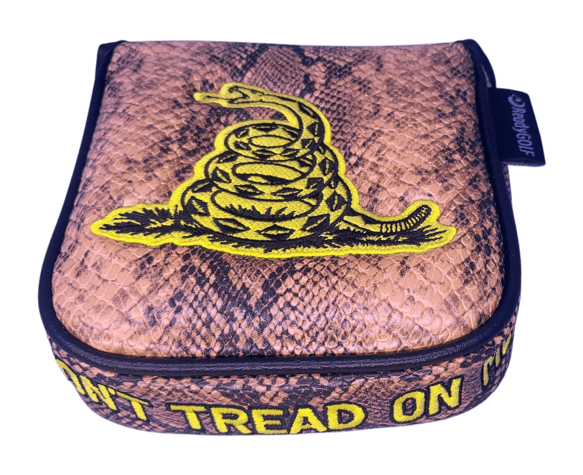 L.A.B. DF2.1 Embroidered Center-Shafted Putter Cover by ReadyGOLF - Don't Tread On Me