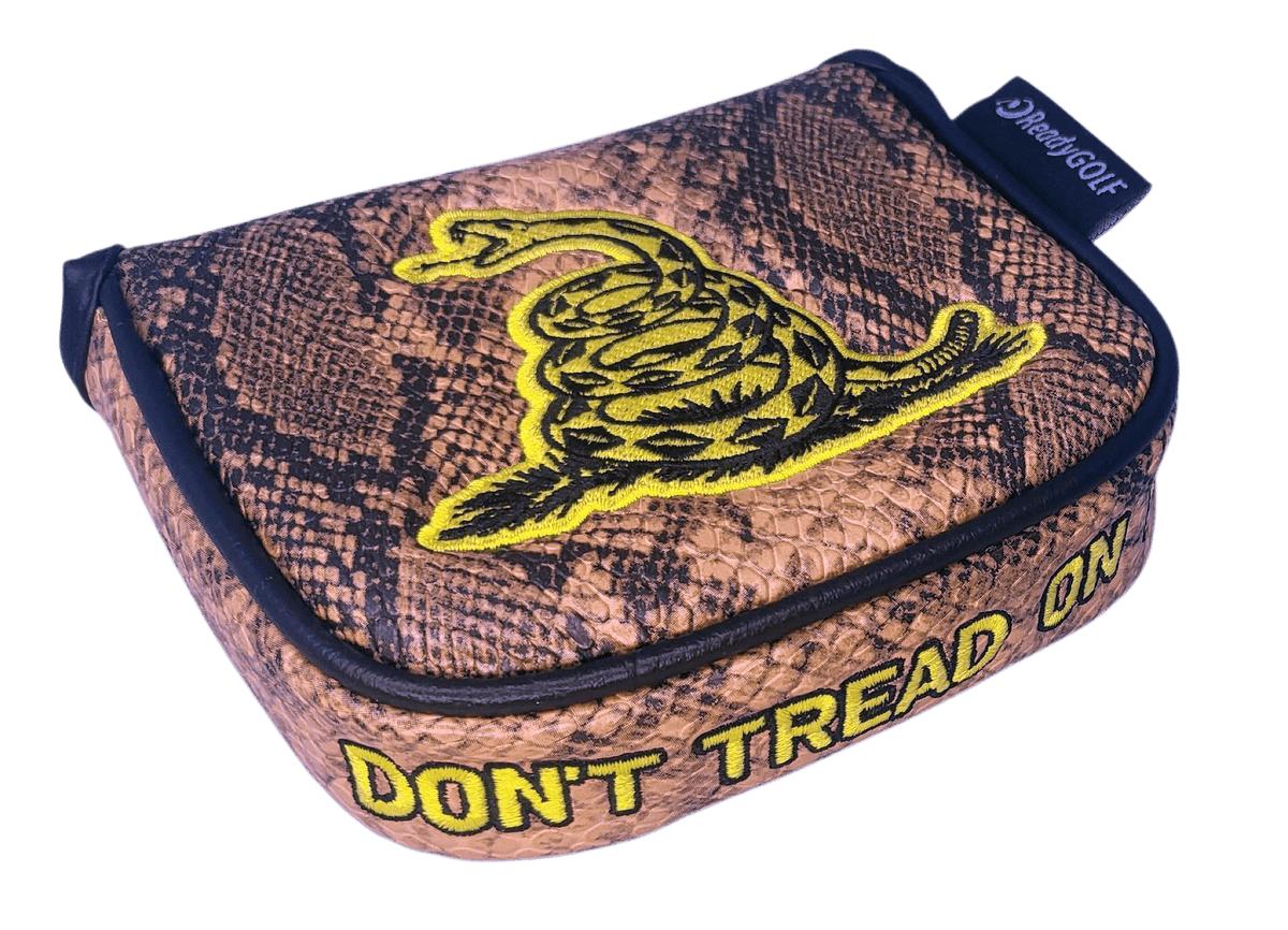 L.A.B. DF3 Embroidered Center-Shafted Putter Cover by ReadyGOLF - Don't Tread On Me