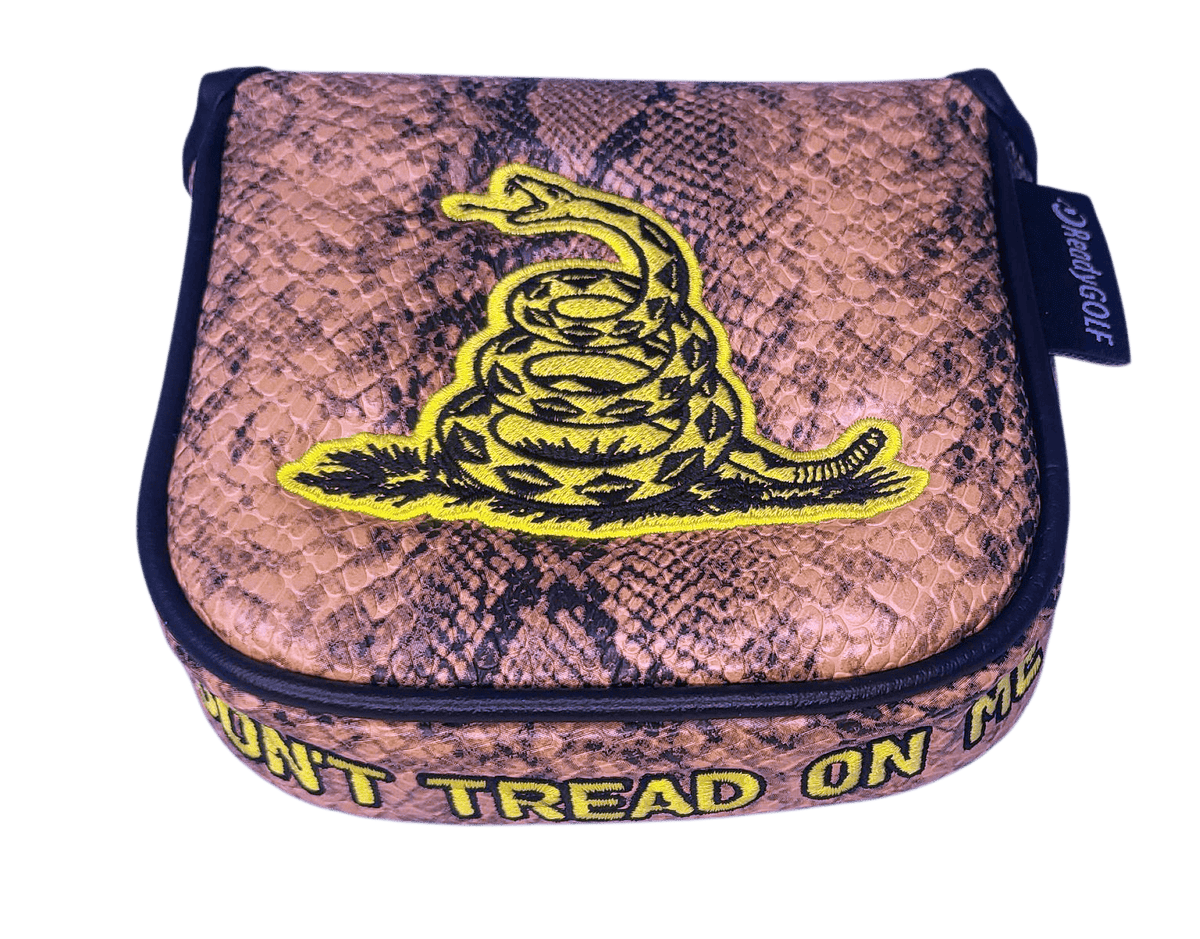 L.A.B. DF3 Embroidered Center-Shafted Putter Cover by ReadyGOLF - Don't Tread On Me