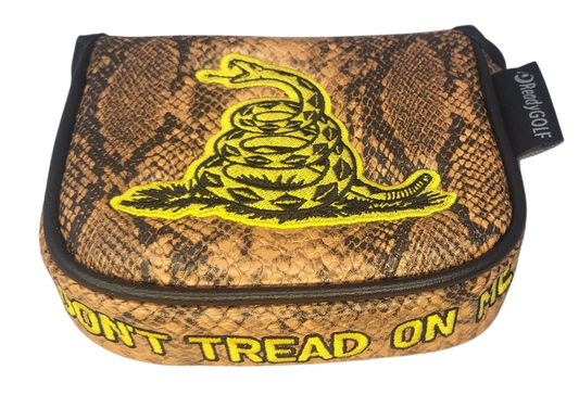 L.A.B. Mezz/Max/OZ Embroidered Center-Shafted Putter Cover by ReadyGOLF - Don't Tread On Me