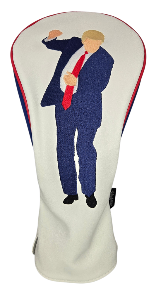 Trump Birdie Dance Embroidered Driver Headcover by ReadyGOLF