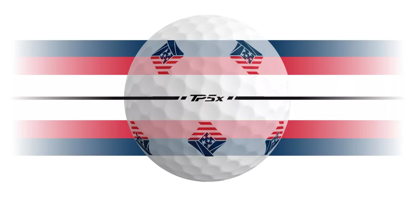TaylorMade 2024 TP5x pix 3.0 USA Golf Balls