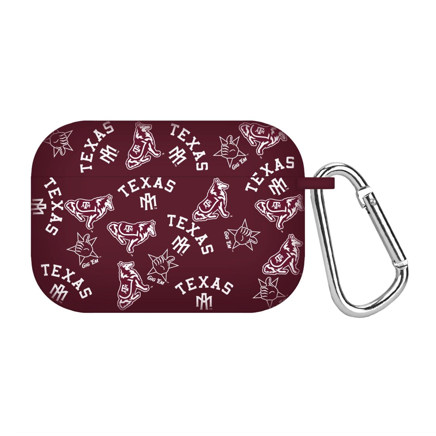 Texas A&M Aggies HD AirPods Pro 1 & 2 Case Cover