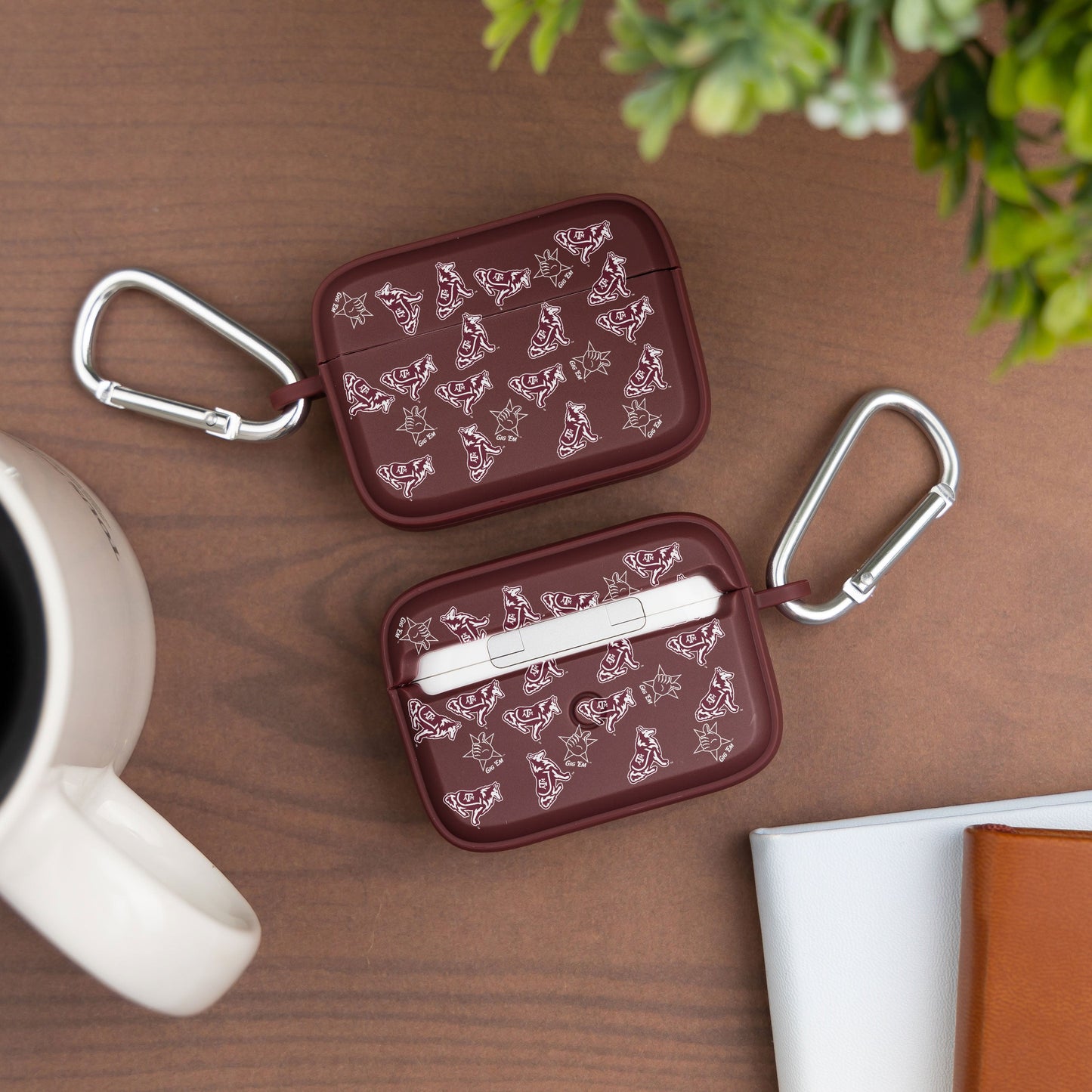 Texas A&M Aggies HDX Apple Airpods Pro 1 & 2 Case Cover