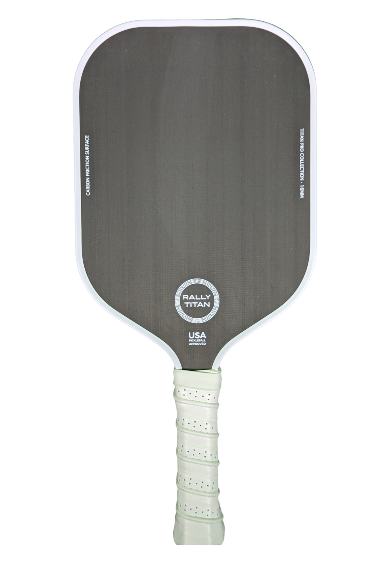 Titan Pro Control | 16MM | T700 Titan Carbon Friction Surface | Textured Surface | White
