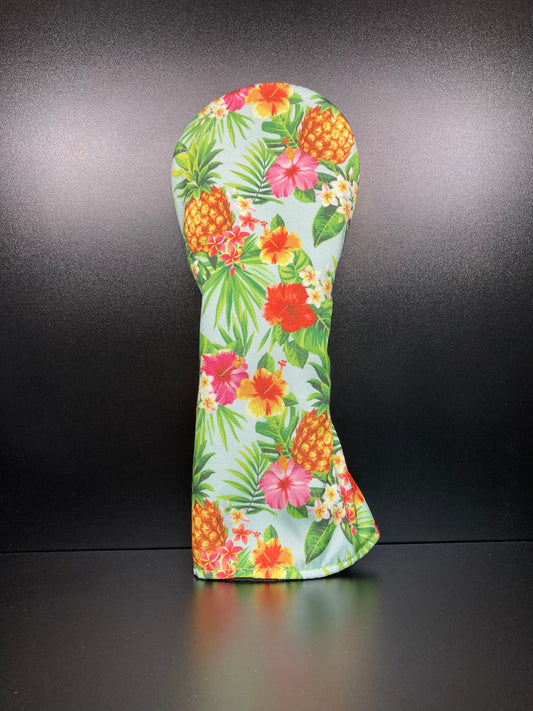 Tropical Pineapple Canvas Headcover