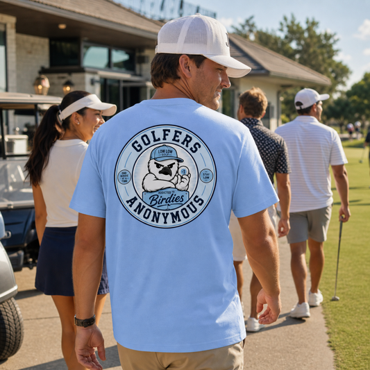 Low Low Classic Tee: Golfers Anonymous
