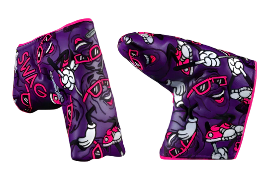 Swag Golf - Raisins *opened* Blade Putter Headcover
