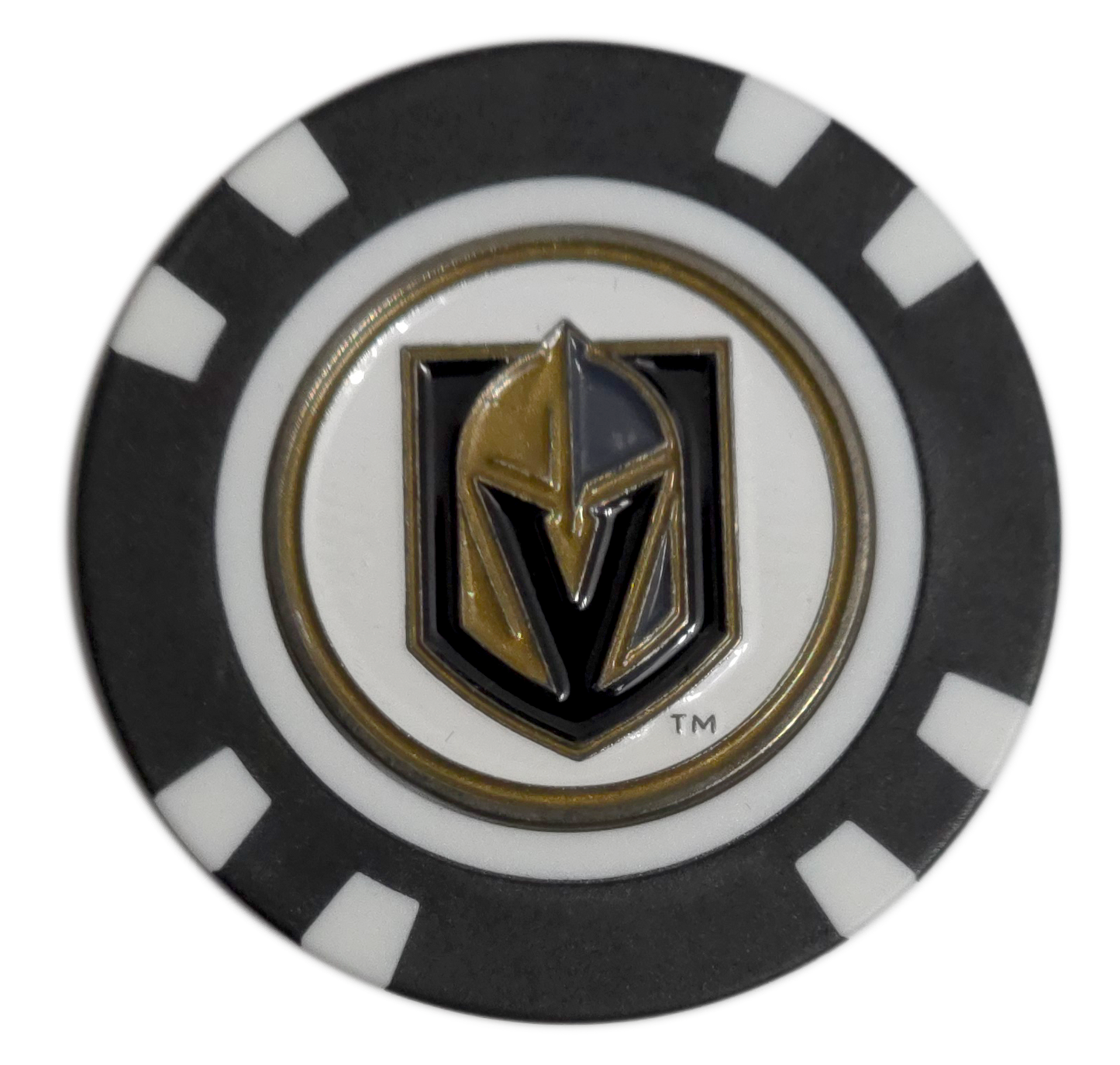 Officially Licensed Vegas Golden Knights Poker Chip Golf Ball Marker
