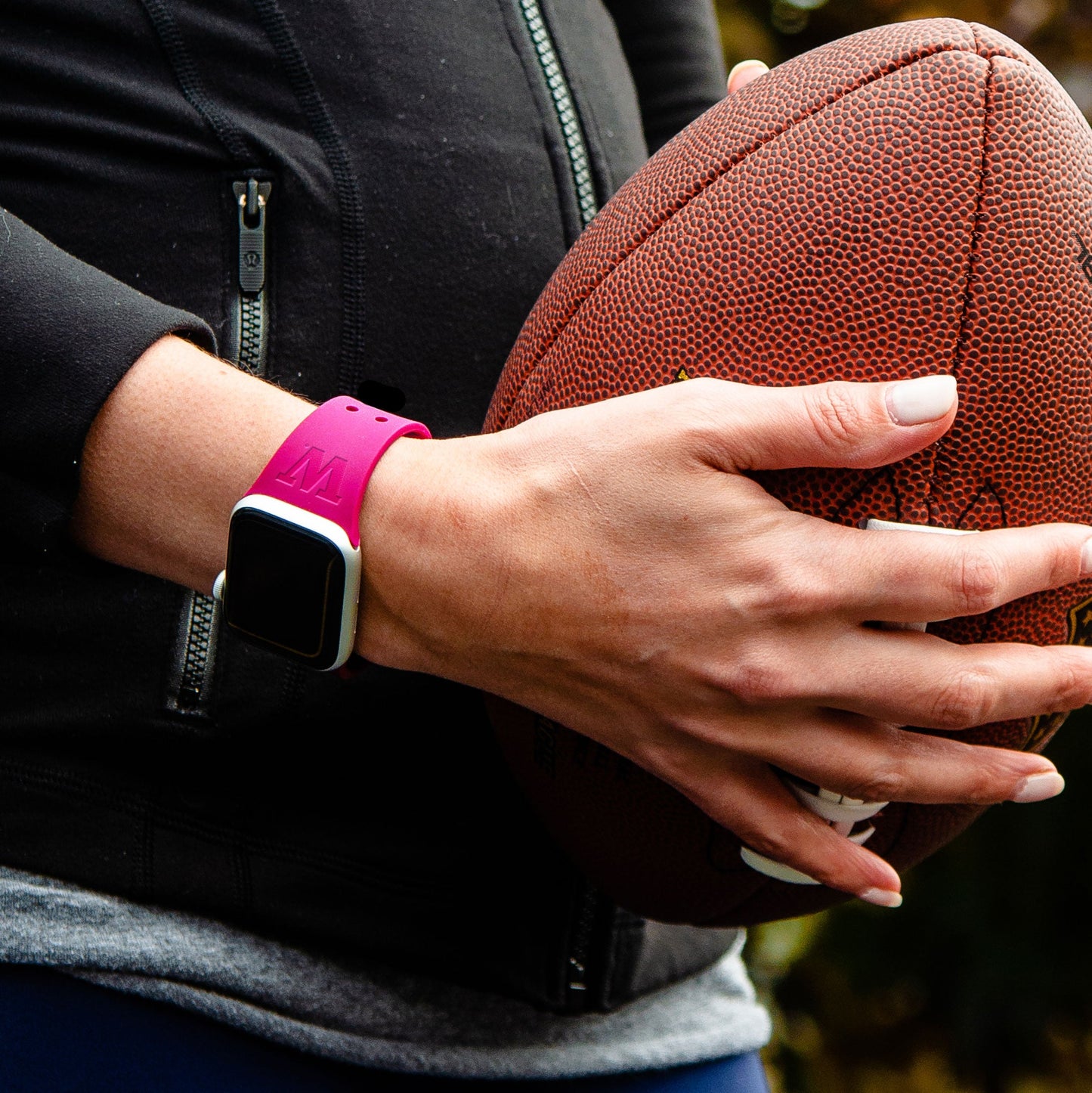Washington Huskies Engraved Apple Watch Band