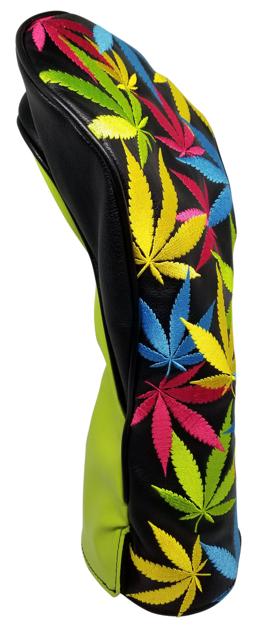 Weed All-Over Embroidered Driver Headcover by ReadyGOLF