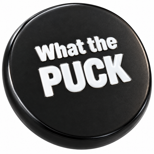 What The Puck Hockey Ball Marker & Hat Clip by ReadyGOLF