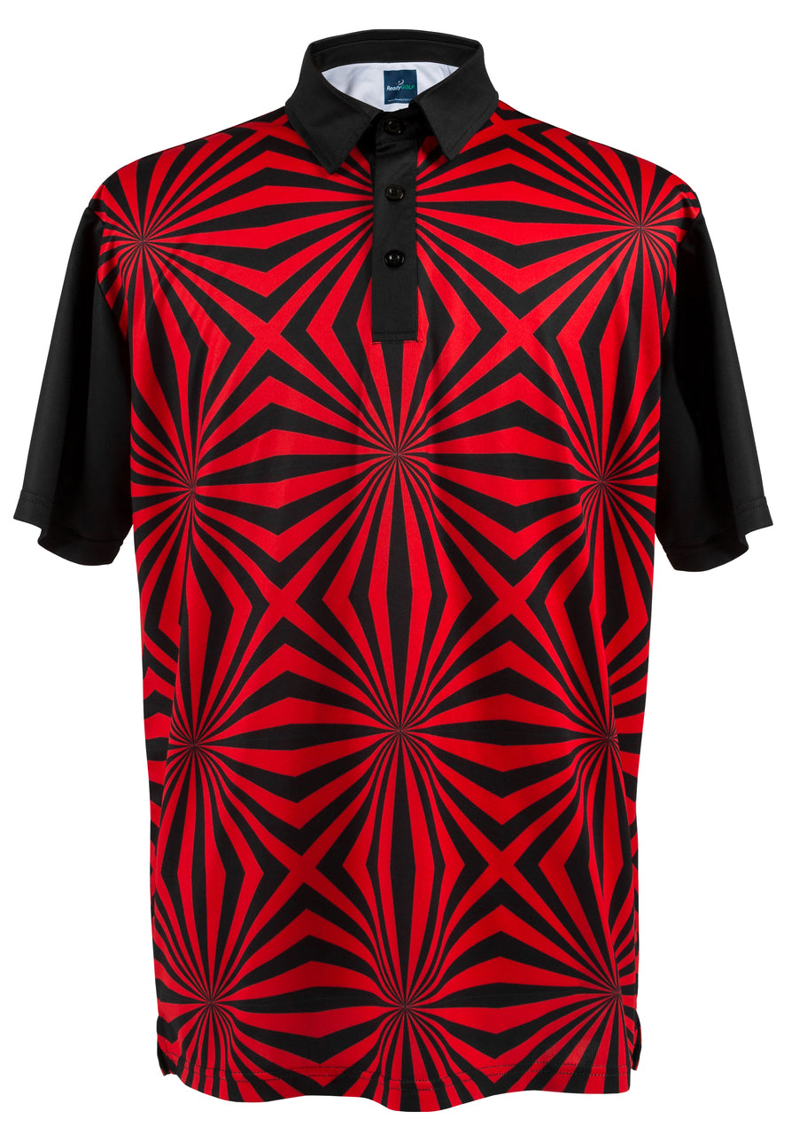 Widow Maker Mens Golf Polo Shirt by ReadyGOLF