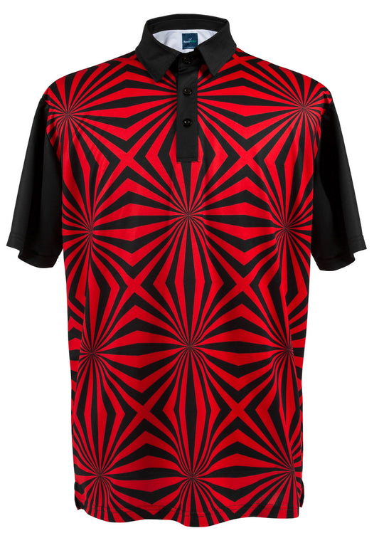 Widow Maker Mens Golf Polo Shirt by ReadyGOLF