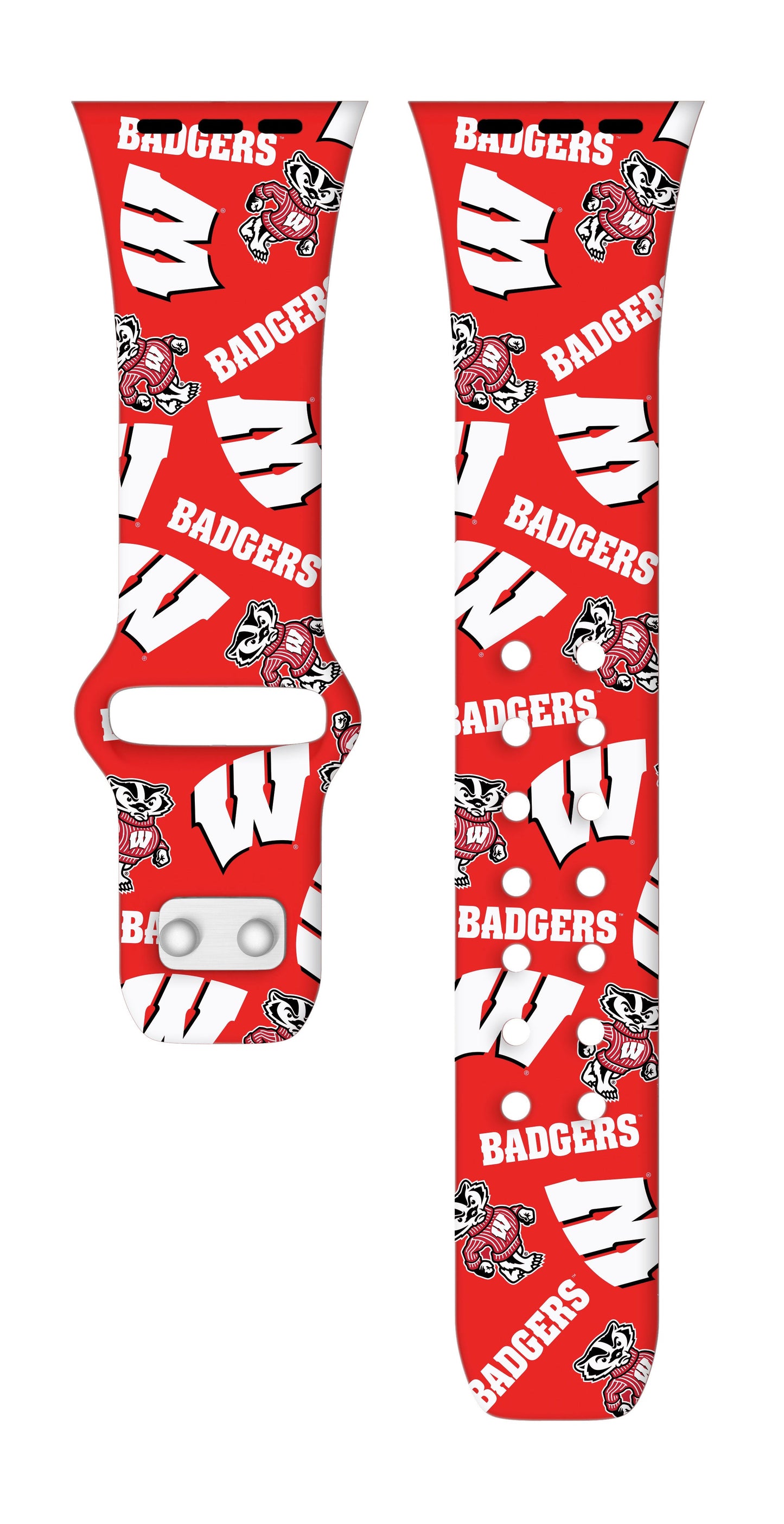 Wisconsin Badgers HD Apple Watch Band