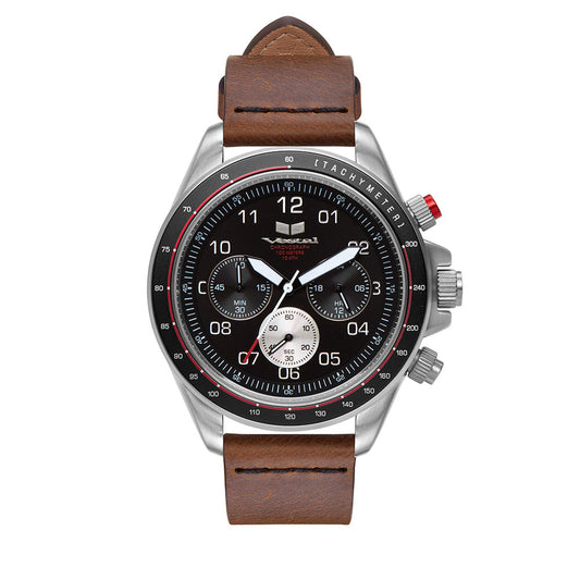 ZR2 LEATHER - Brown/Silver/Black