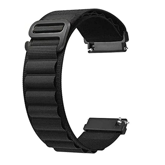 Amazfit Balance, GTR, GTS & Bip Alpine Nylon Loop Band, Metal G-Hook