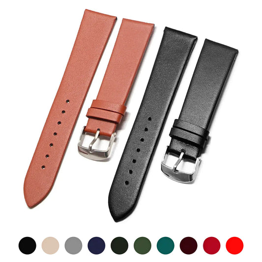 Amazfit Balance, GTR, GTS & Bip Classic Calf Leather Band, 8 Colors