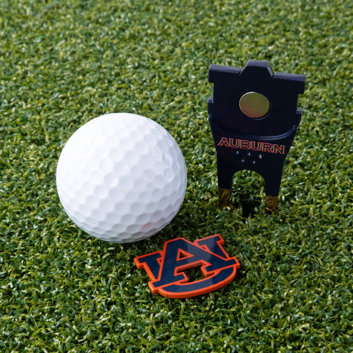 Auburn Tigers Custom Shaped Divot Tool
