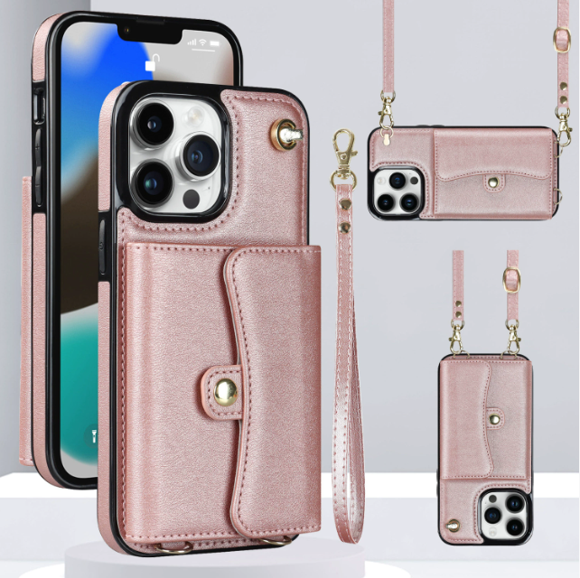 Samsung Galaxy Accordion Card Crossbody Case – S24 / S23 / S22 / S21 / S20 / Note / A Series