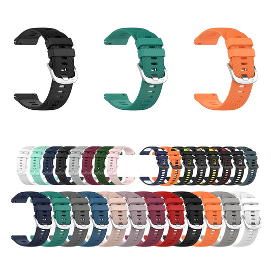 COROS PACE & APEX Textured Silicone Band, Color & Buckle Options