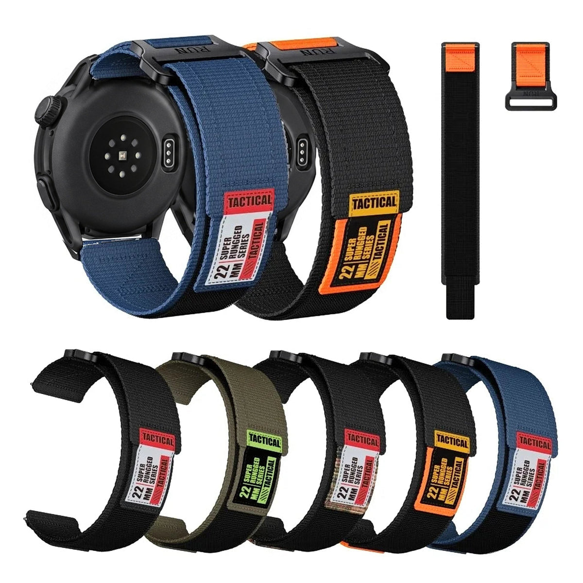 COROS PACE & APEX Tactical Nylon Sport Loop Band