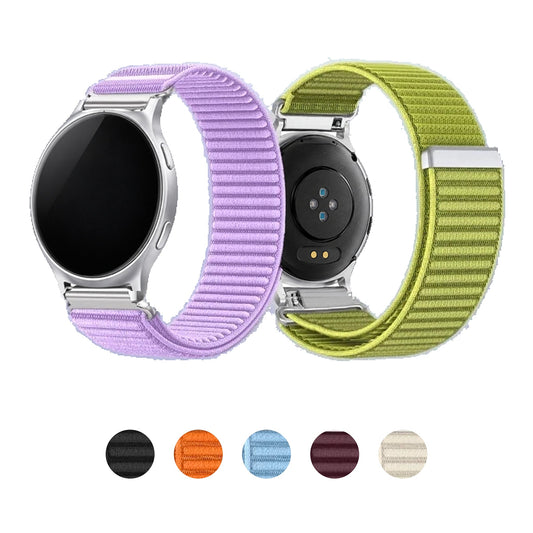 Motorola Moto Watch Ribbed Nylon Sport Loop Band, Hook-and-Loop