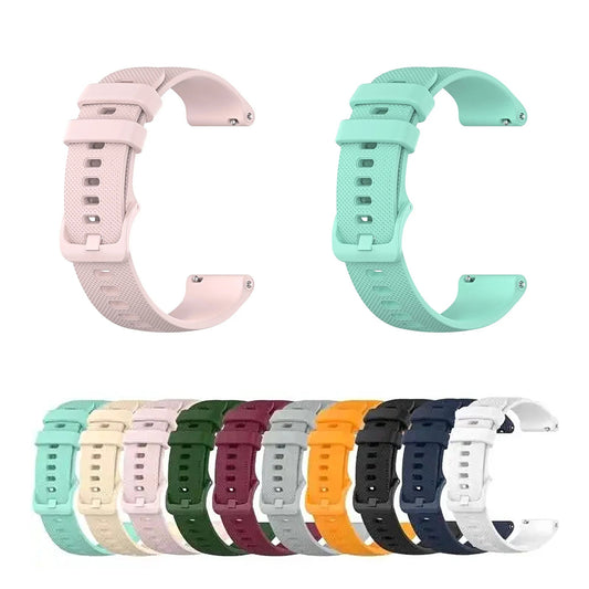 Motorola Moto Watch Textured Silicone Band with Matching Buckle