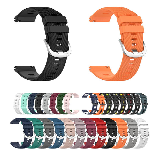 Motorola Moto Watch Twill-Texture Silicone Band, 32 Colors