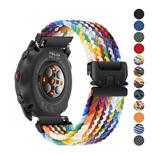 Polar Vantage, Grit X & Ignite Braided Nylon Band, Parachute Buckle
