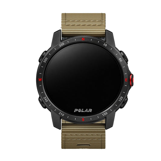 Polar Vantage, Grit X & Ignite Woven Nylon Band, Black Buckle