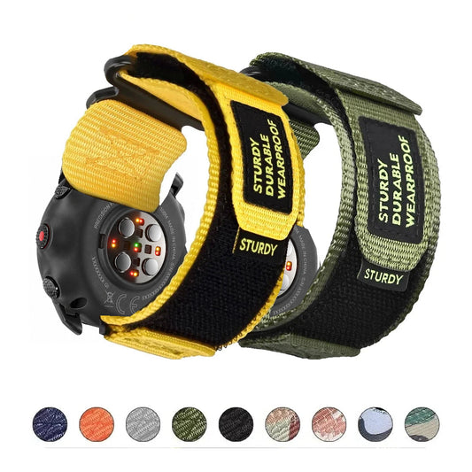 Polar Vantage, Grit X & Ignite Rugged Nylon Sport Band, Camo & Solids