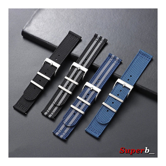 Polar Vantage, Grit X & Ignite Two-Piece Ribbed Nylon Band
