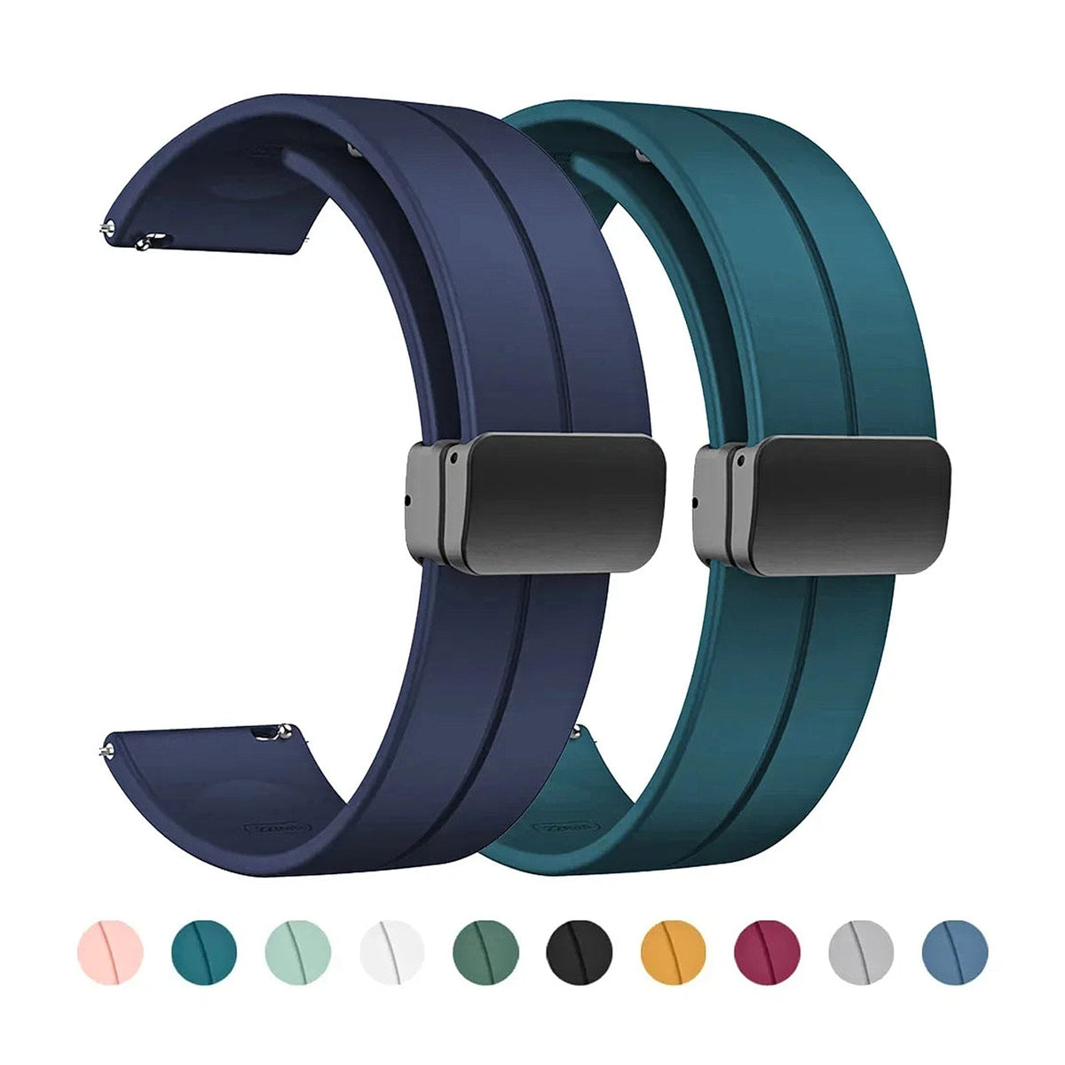 Polar Vantage, Grit X & Ignite Silicone Band, Magnetic Folding Clasp