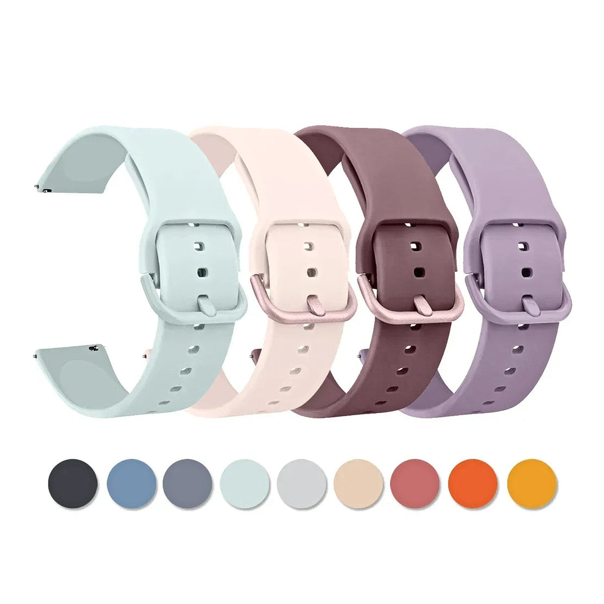 Polar Vantage, Grit X & Ignite Soft Silicone Band, Tuck-Through Loop