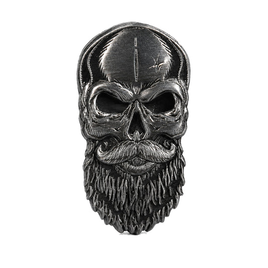 Beard Skull Golf Ball Marker