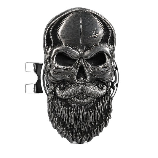 Beard Skull Golf Ball Marker