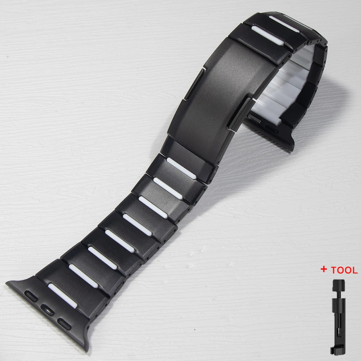 Steel & Silicone Apple Watch Band Series 11/10/9/8/7/6/5/4/ SE / Ultra 1/2/3