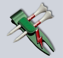 Load image into Gallery viewer, THE BYRD GOLF DIVOT CLYP - Organize Your Golf Gear
