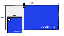 Load image into Gallery viewer, The Classic - Two-Tone Magnetic Golf Towel Set
