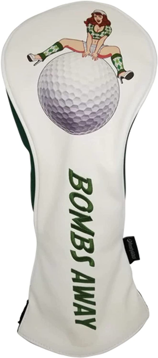 Bombs Away! Embroidered Pinup Driver Headcover by ReadyGOLF