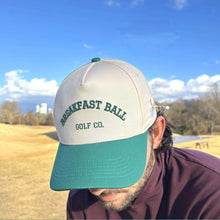 Load image into Gallery viewer, Breakfast Ball – Green Two Tone Snapback
