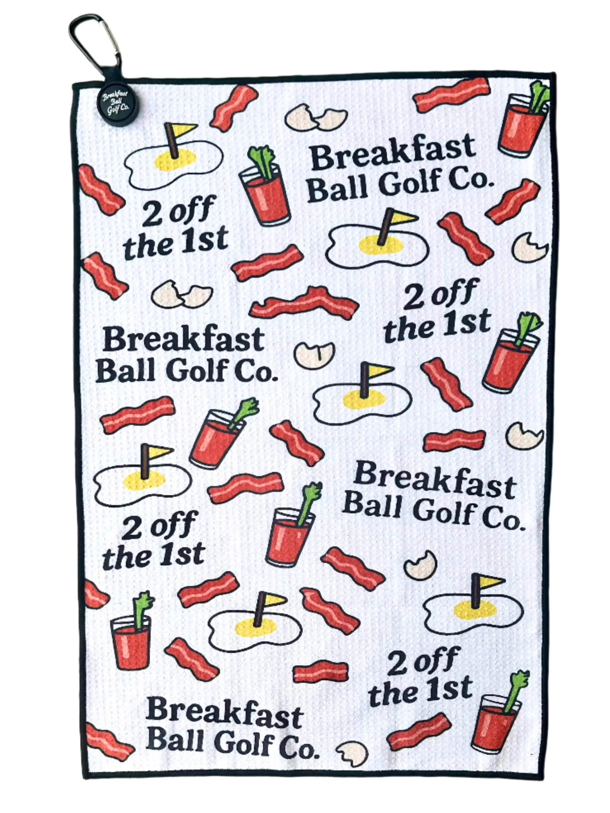 Breakfast Ball Magnetic Golf Towel