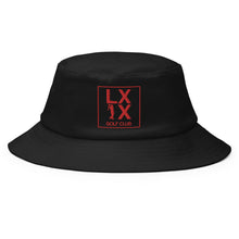 Load image into Gallery viewer, Box Logo Old School Bucket Hat - Red Logo
