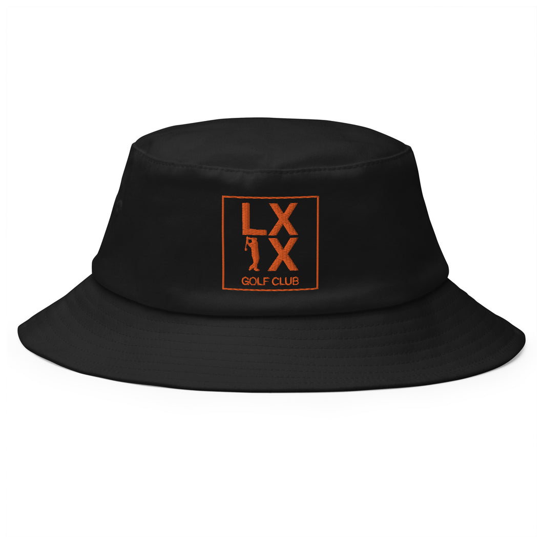 Box Logo Old School Bucket Hat - Orange Logo