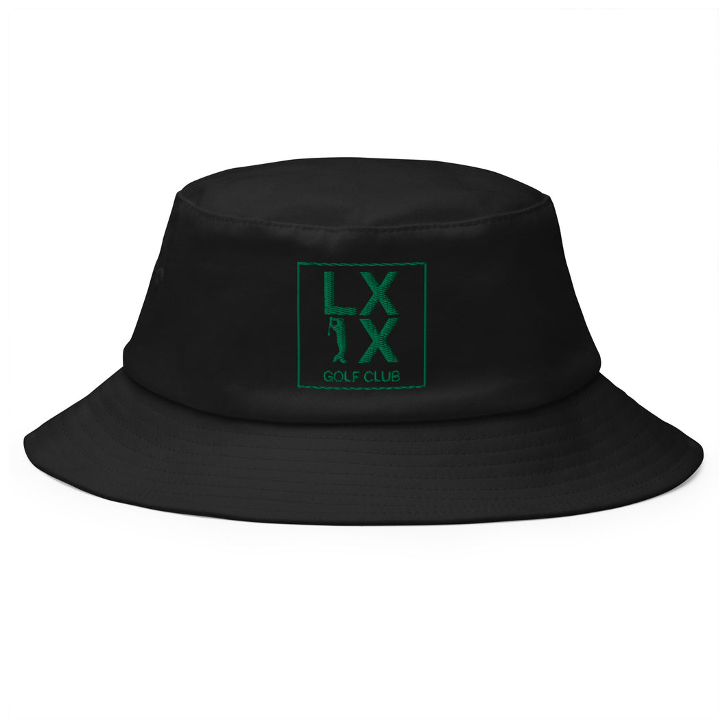 Box Logo Old School Bucket Hat - Green Logo