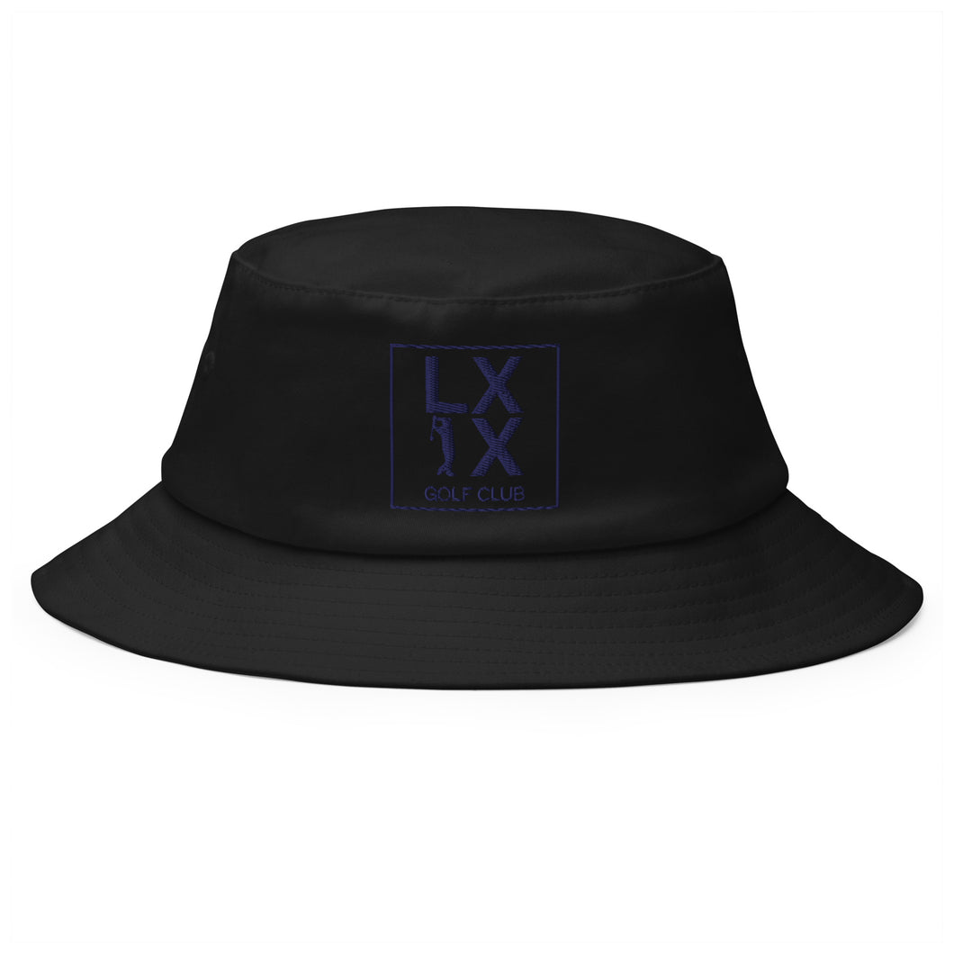 Box Logo Old School Bucket Hat - Navy Logo