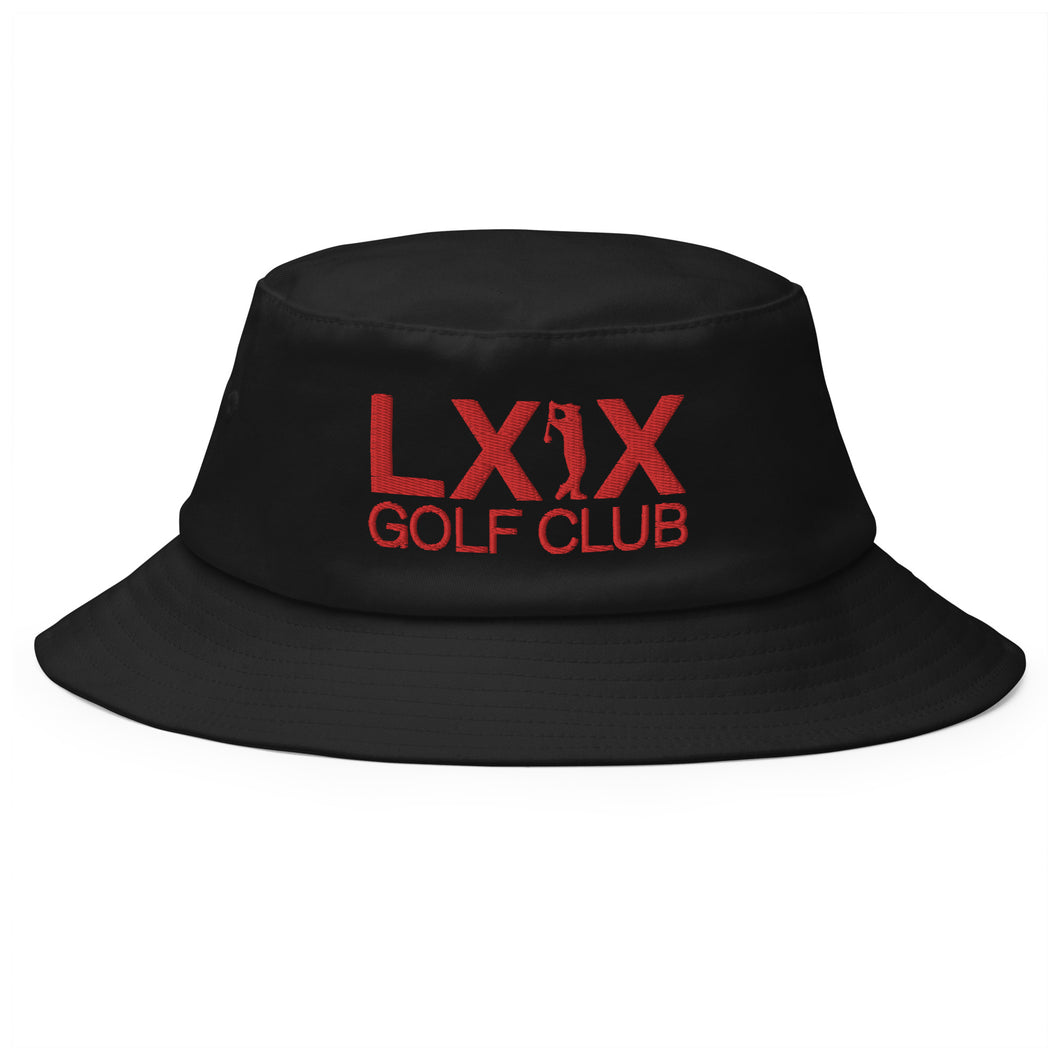 Swinger Logo Old School Bucket Hat - Red Logo