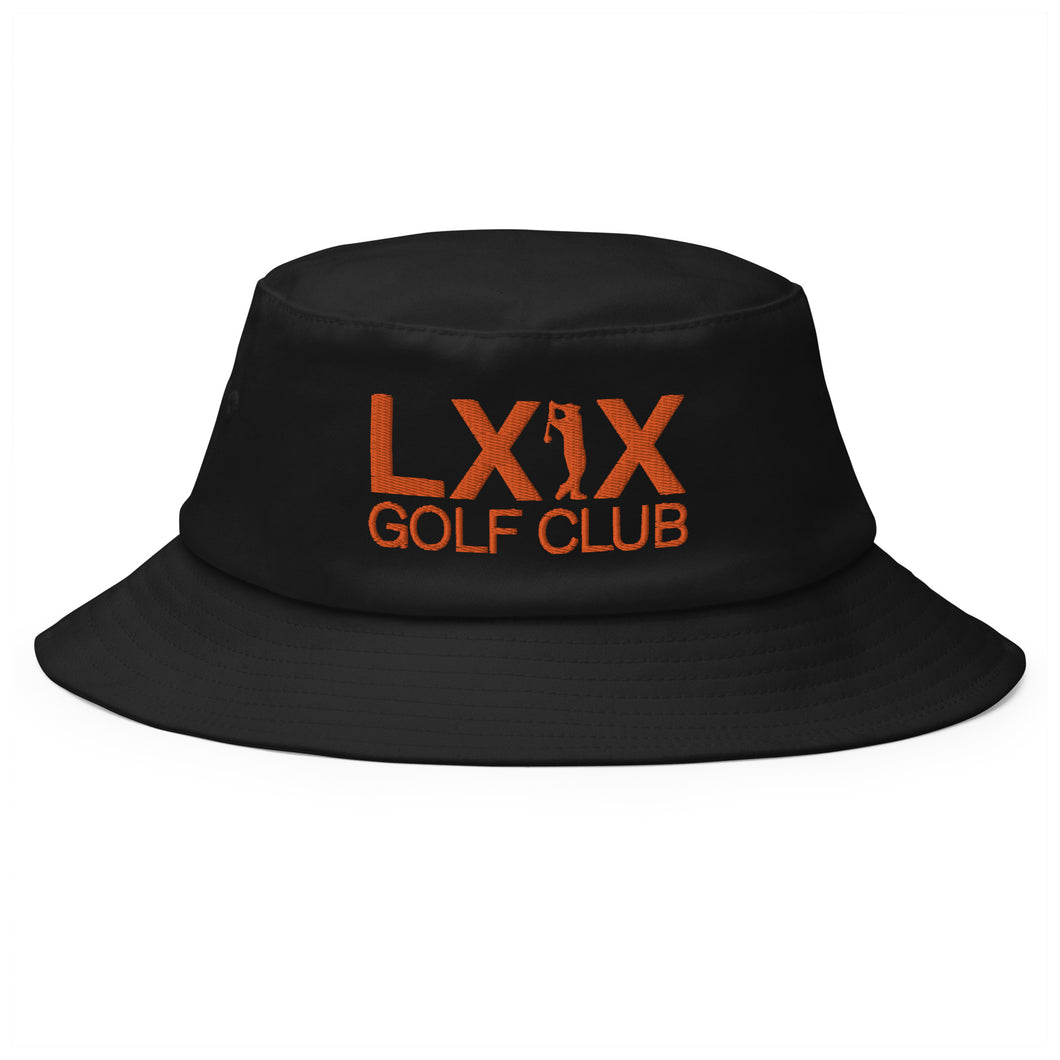 Swinger Logo Old School Bucket Hat - Orange Logo